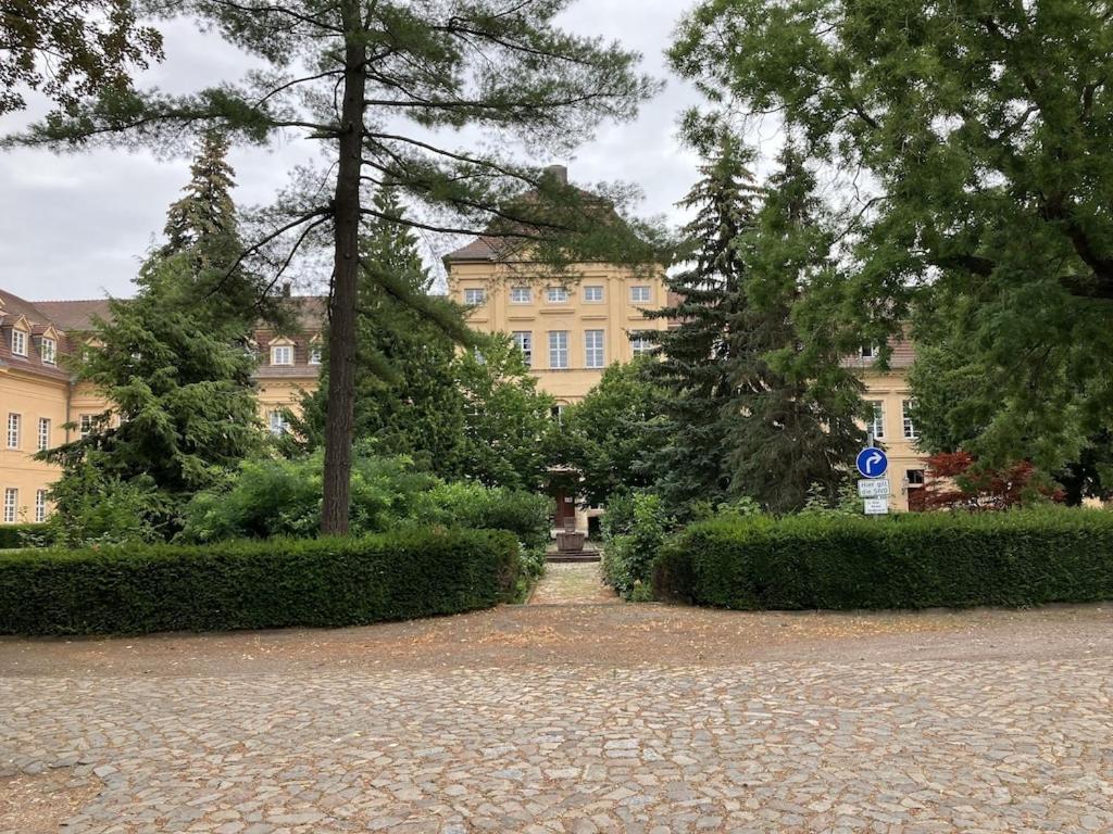 "Ferienwohnung Am Schloss" - Ferienwohnung Mit Blick Auf Das Barbyer Schloss, 5 Gehminuten Bis Zur Elbe エクステリア 写真